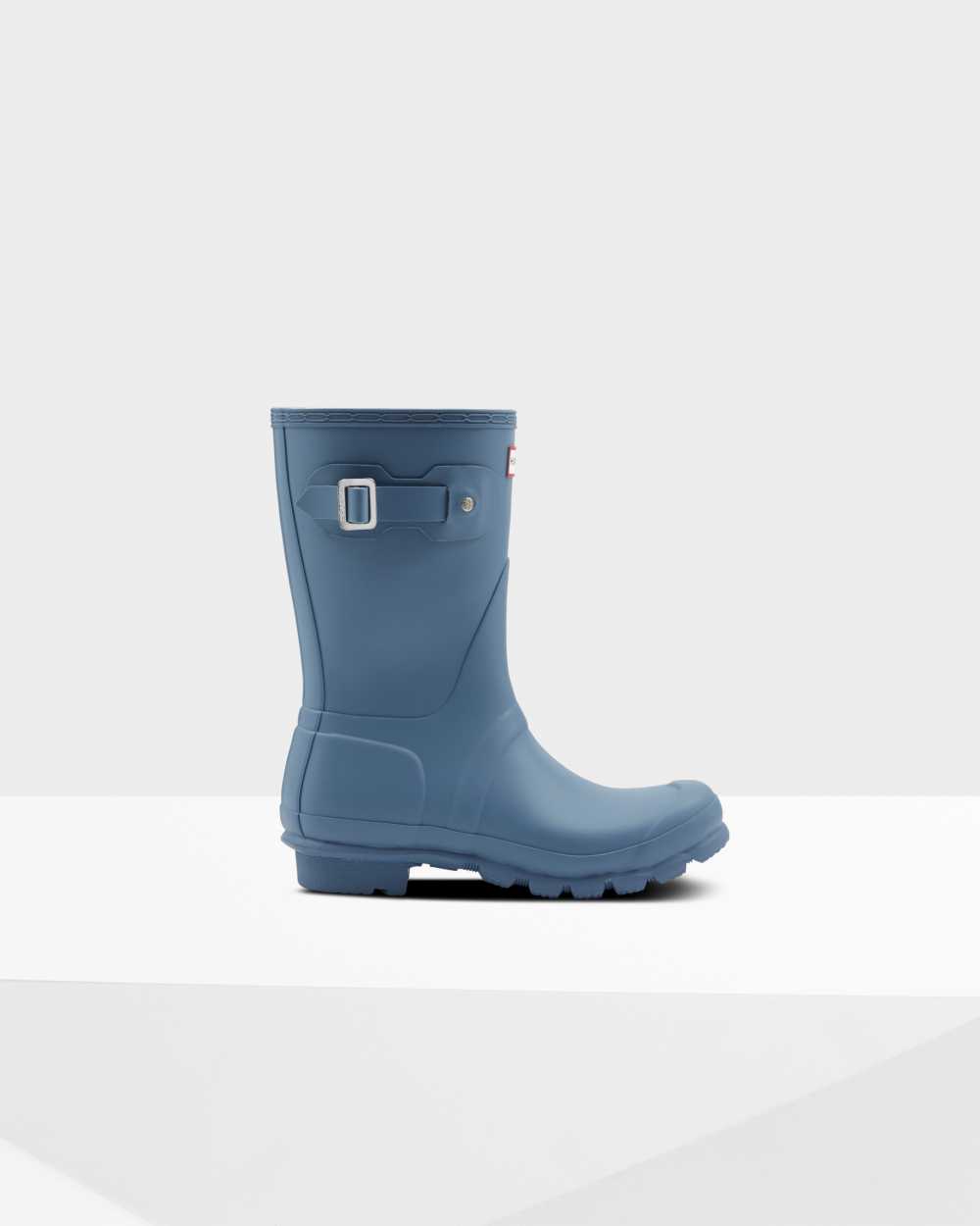 Botas De Agua Mujer - Hunter Original Short Mid-Calf Azules - RKAVTB-281 - Azules